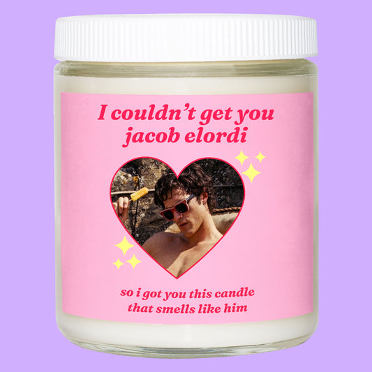Jacob Elordi candle gift for Jacob Elordi fans