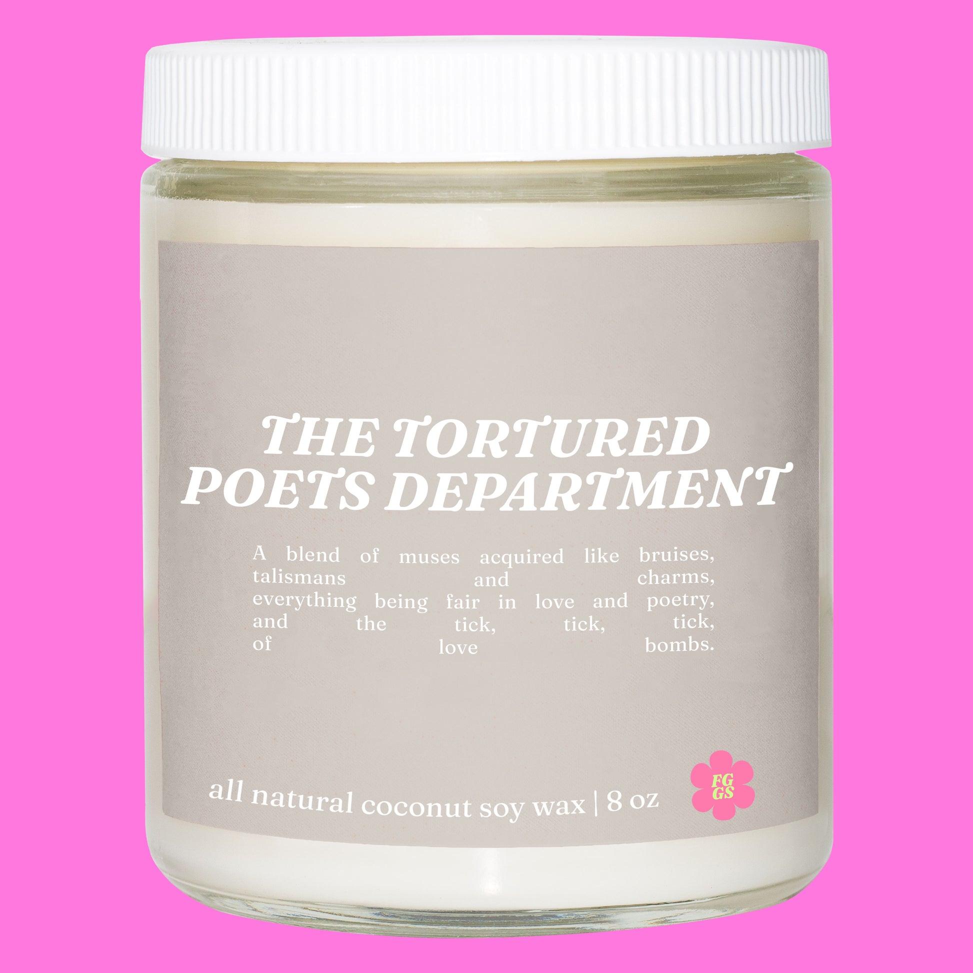 new taylor swift album candle for the tortured poets department