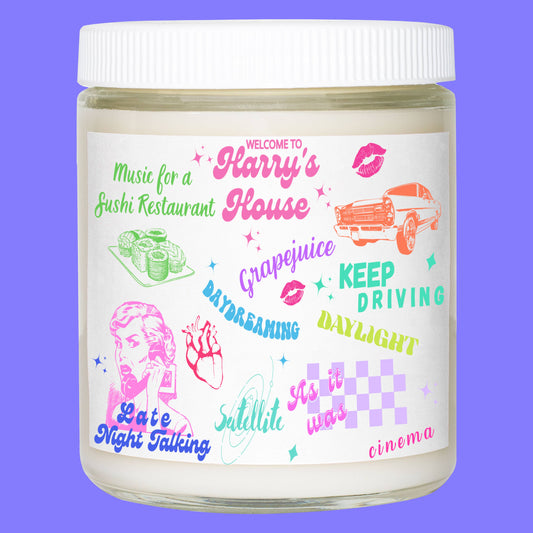 Harry Styles Harry's House Album Art Candle ~ 4 PACK