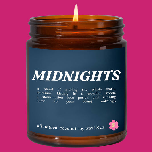 Taylor Swift Midnights Candle (Amber's Version) ~ 4 PACK