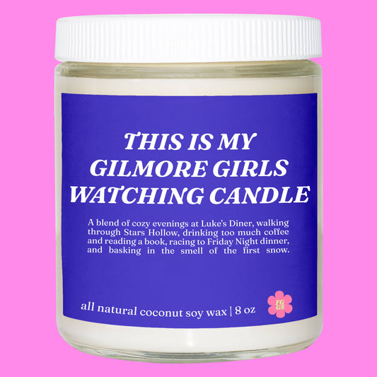 Gilmore Girls Candle | Pop Culture Gifts ~ 4 PACK