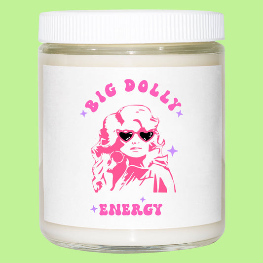 Big Dolly Energy Dolly Parton Candle ~ 4 PACK