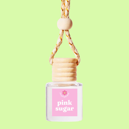 Pink Sugar Hanging Car Freshener Diffuser ~ 4 PACK