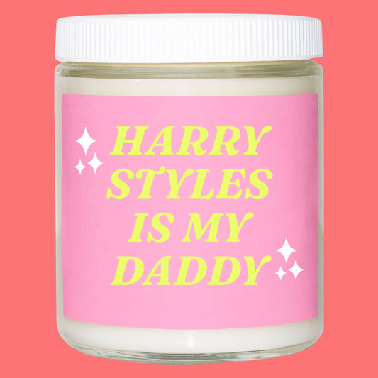 Harry Styles Is My Daddy Candle ~ 4 PACK
