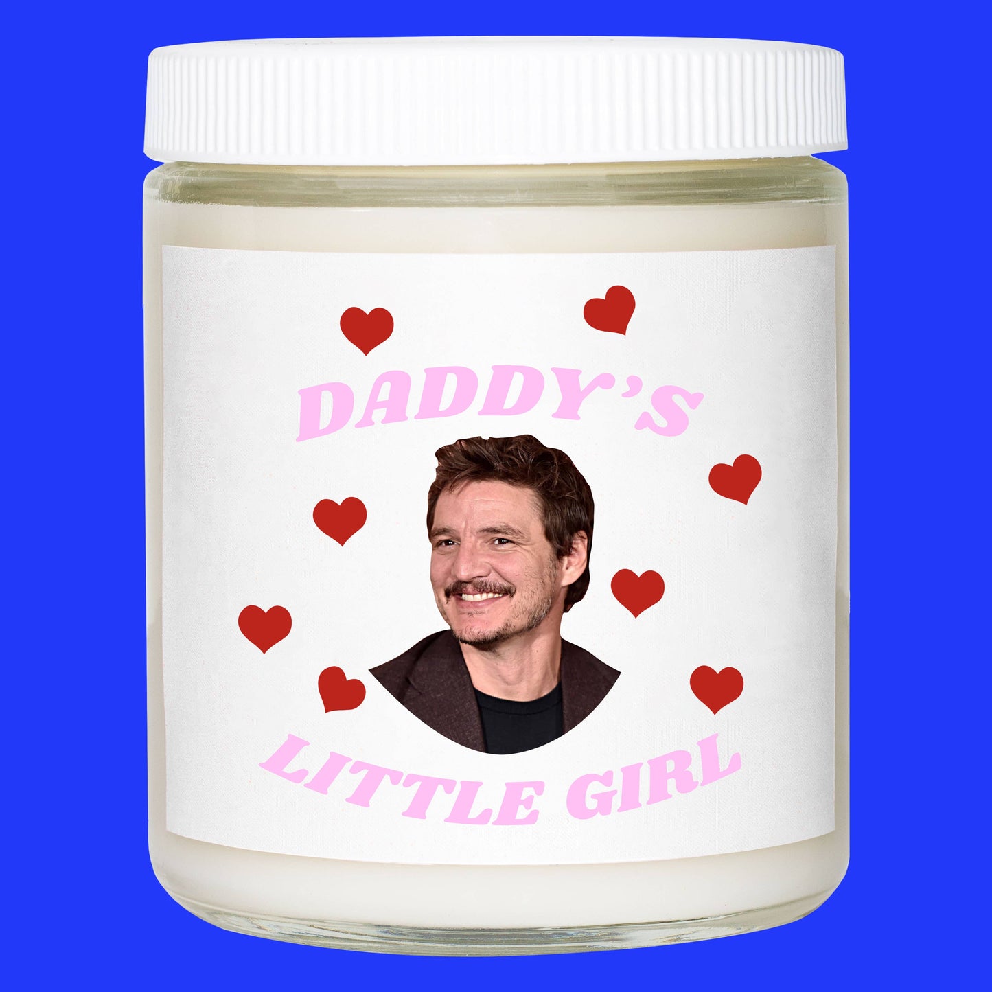 Daddy's Little Girl Pedro Pascal Candle ~ 4 PACK