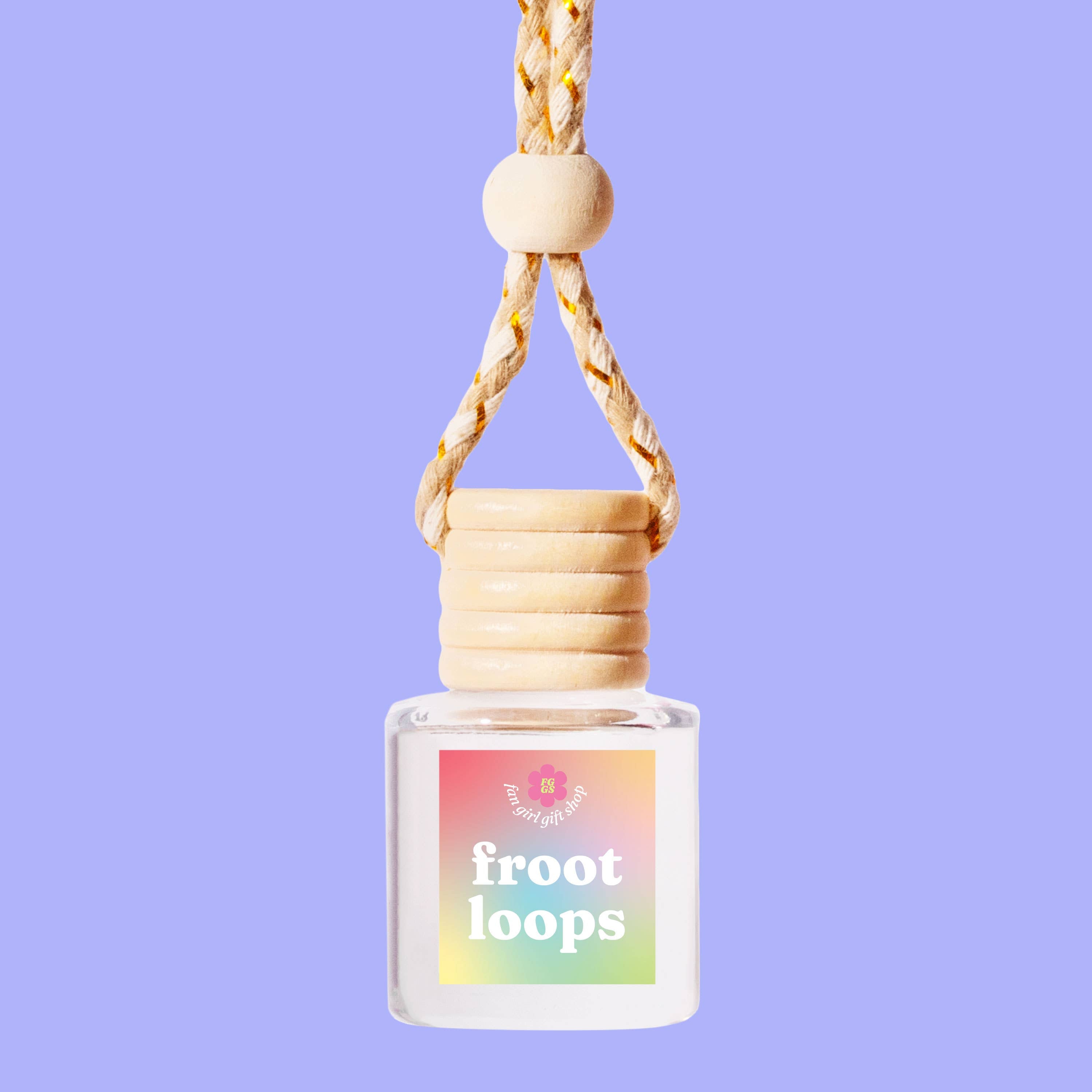 Loop Diffuser Froot Loops Car Freshener Diffuser ~ 4 PACK – Fan Girl Gift Shop