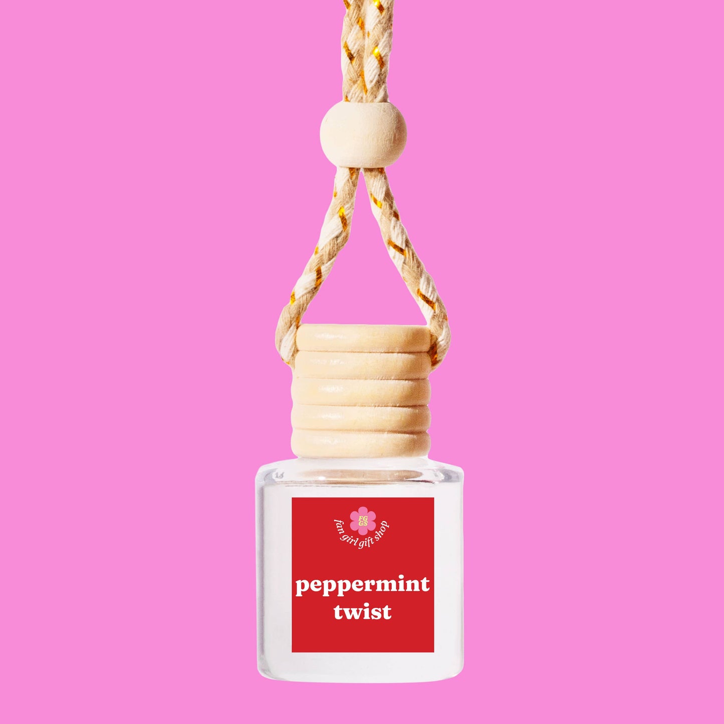 Peppermint Twist Car Freshener Diffuser ~ 4 PACK